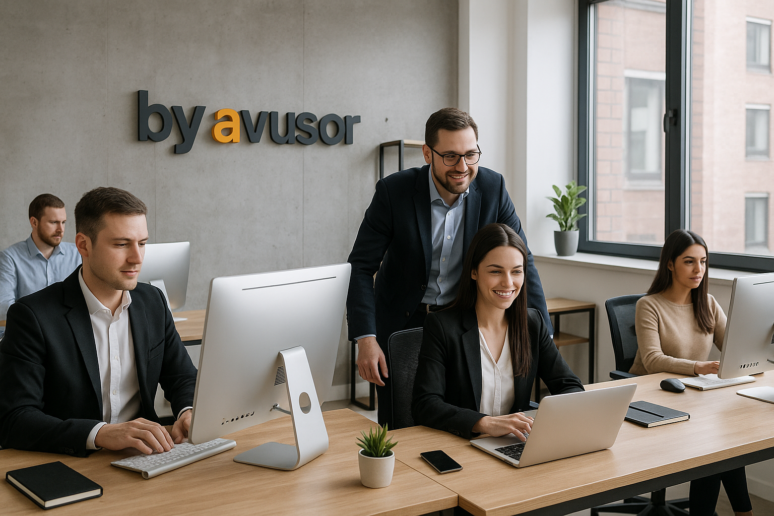 Profesyonel web tasarım ajansı AVUSOR ekip çalışma ortamı - İstanbul