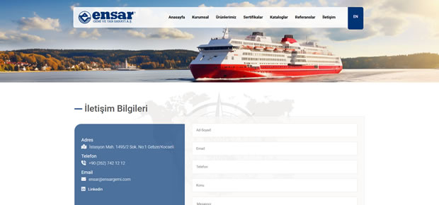 Ensar Gemi ve Yan Sanayi