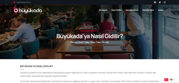 Buyukada.com.tr Turizm ve Rehber Platformu